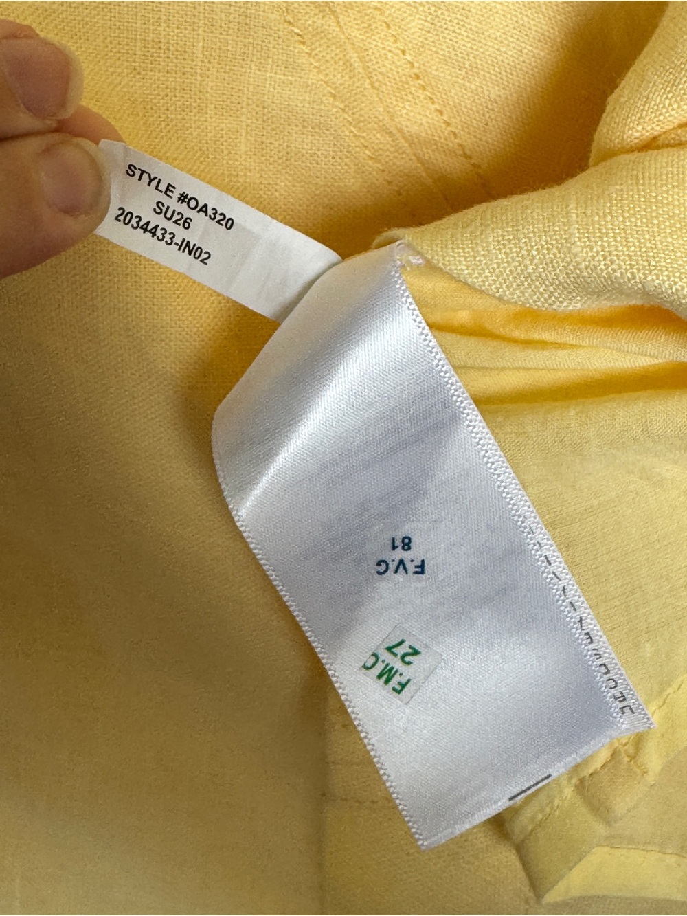 NWT MADEWELL Boatneck Shirred Mini Dress 100% Linen Candlelight 8 Butter Yellow - Picture 8 of 15